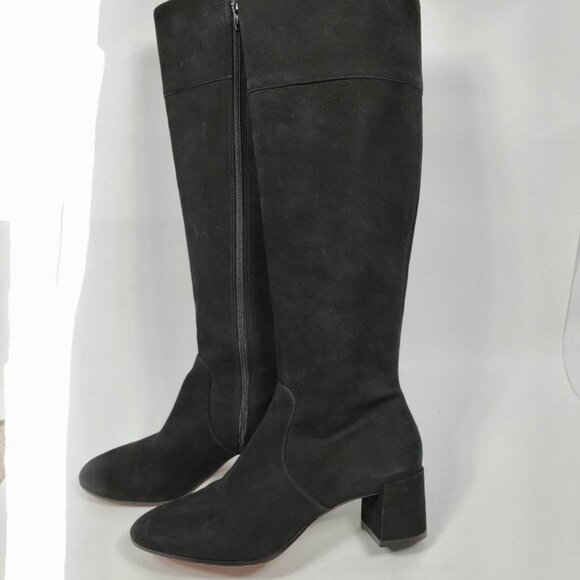 ANTONIO MELANI Black Heeled Boots - Picture 4 of 12